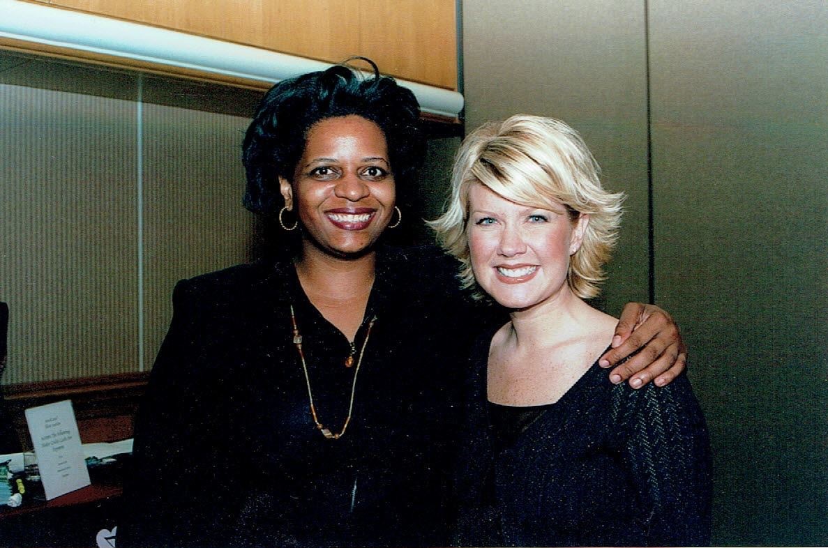 Andrea Rene with Natalie Grant